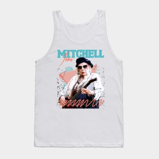 Joni Mitchell Fan Art Retro Design // vintage Tank Top